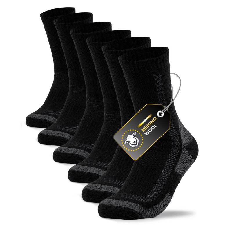 OCCULTO Kuschelsocken Herren Merino Thermo Socken 3er Pack (Modell: Erik) (3-Paar) von OCCULTO