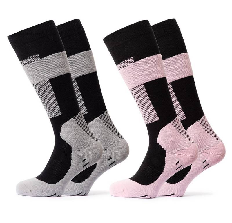 OCCULTO Skisocken Damen Kompressions Skisocken 2er Pack (Model: Taylor) (2-Paar) von OCCULTO