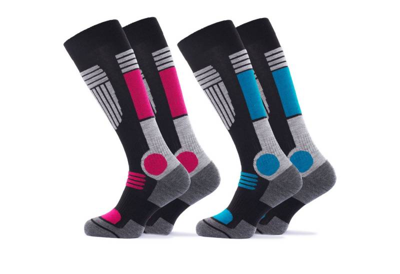 OCCULTO Skisocken Damen Skisocken 2er Pack (Modell: Maria) (2-Paar) von OCCULTO