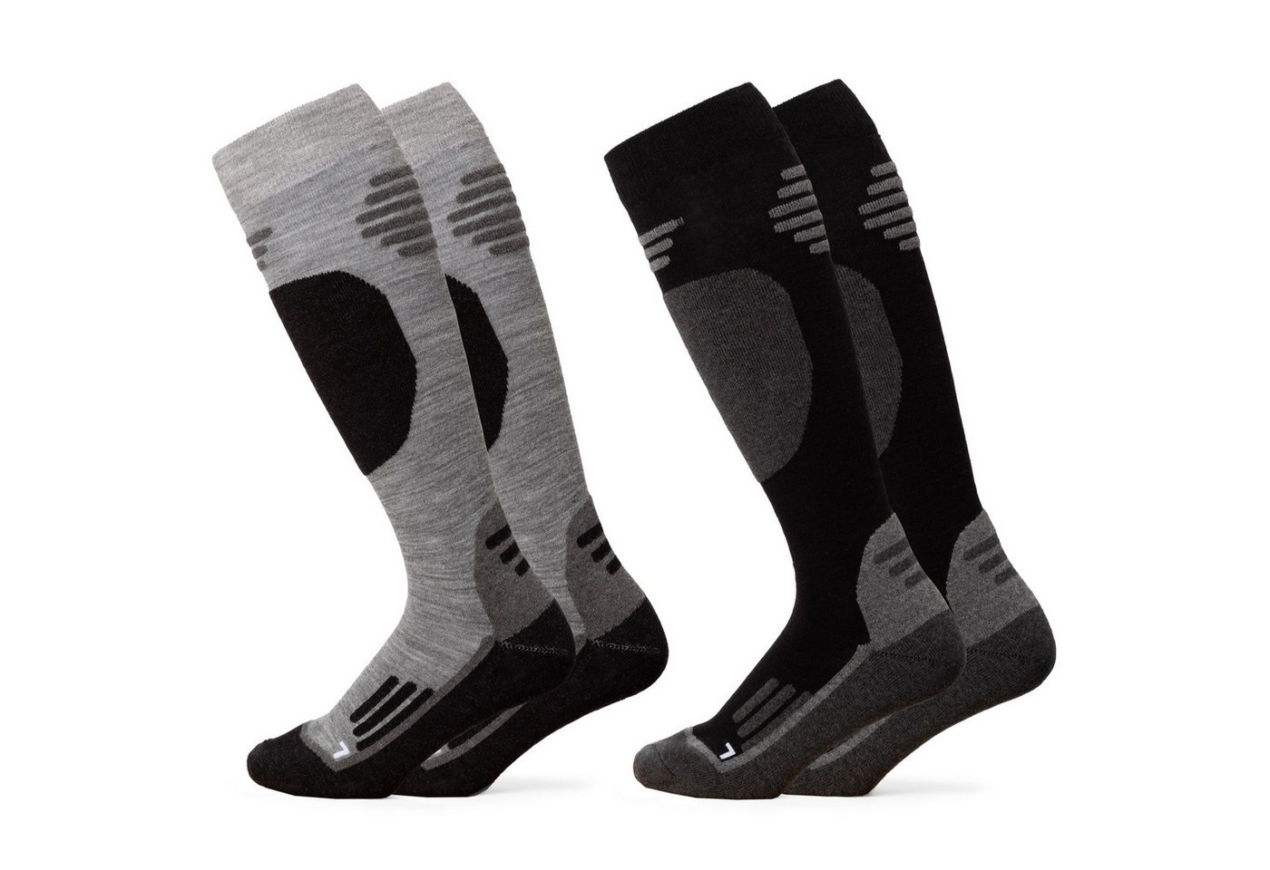 OCCULTO Skisocken Herren & Damen Merino Skisocken 2er Pack (Modell: Toni) (2-Paar) von OCCULTO
