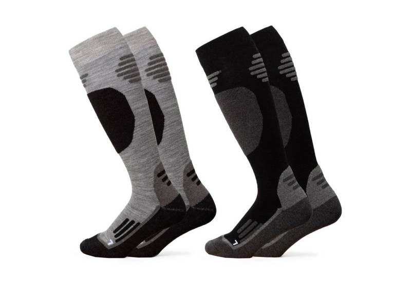 OCCULTO Skisocken Herren & Damen Merino Skisocken 2er Pack (Modell: Toni) (2-Paar) von OCCULTO