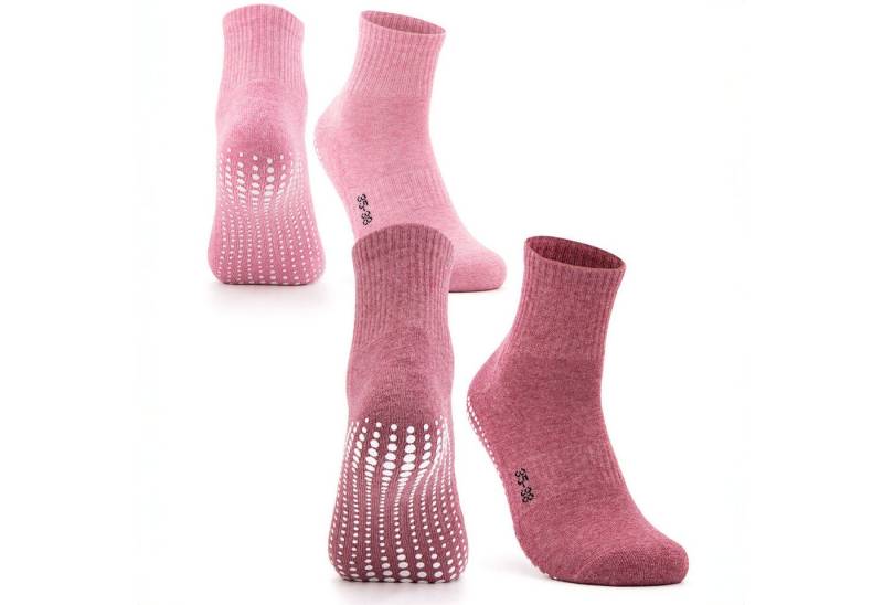 OCCULTO Sportsocken Damen Stoppersocken 2-4er Pack (Modell: Madeleine) (2-Paar) von OCCULTO
