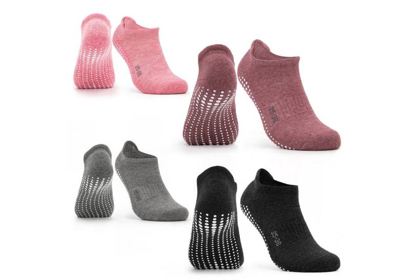 OCCULTO Sportsocken Damen & Herren Yogasocken 2-4er Pack (Modell: Mady) (4-Paar) von OCCULTO