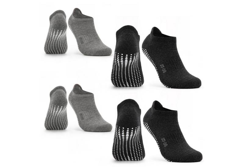 OCCULTO Sportsocken Damen & Herren Yogasocken 2-4er Pack (Modell: Mady) (4-Paar) von OCCULTO