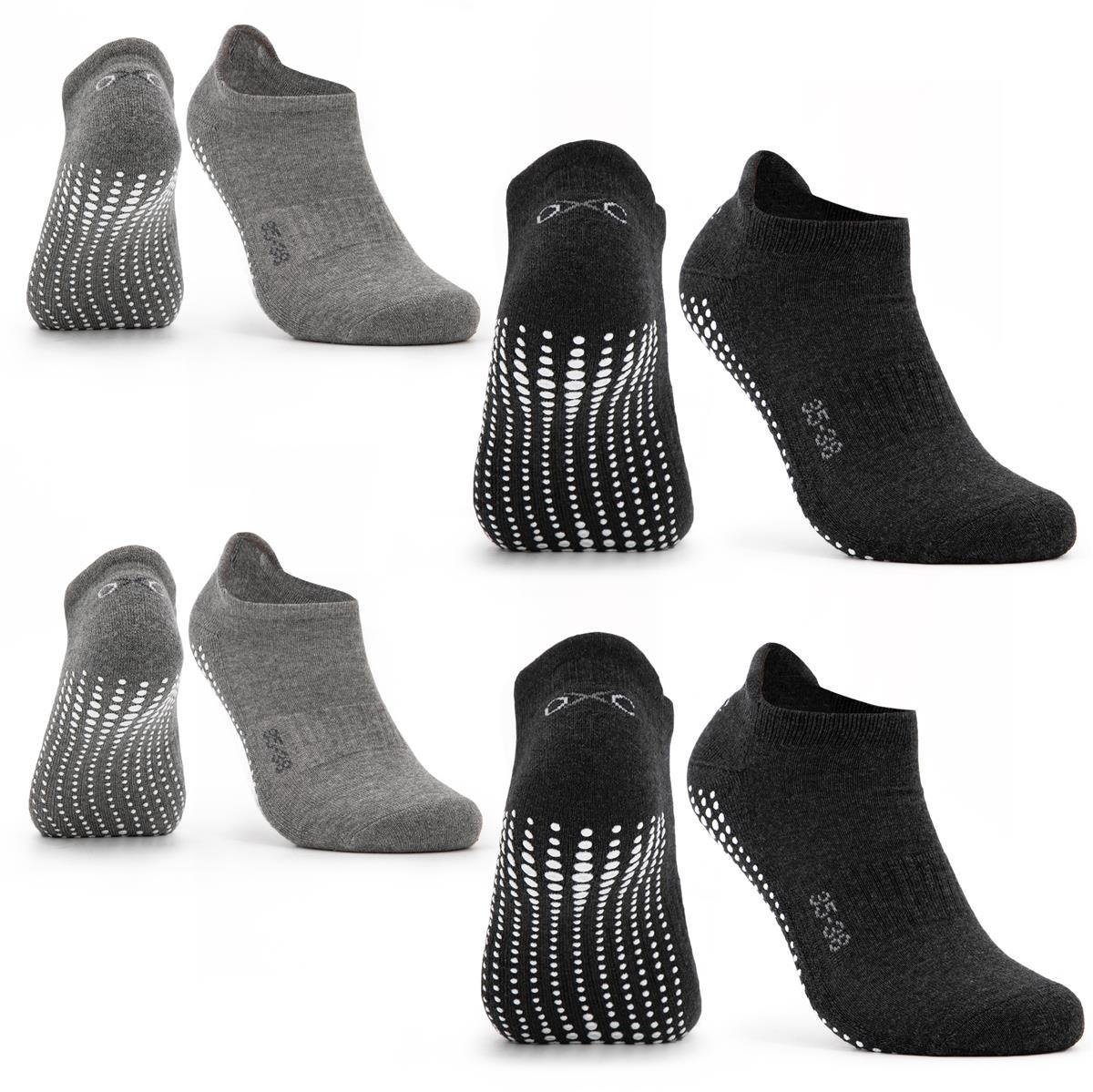 OCCULTO Sportsocken Damen & Herren Yogasocken 2-4er Pack (Modell: Mady) (4-Paar) von OCCULTO