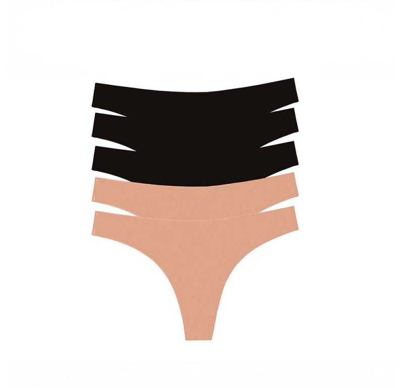 OCCULTO Tangaslip Damen Seamless Tanga 5er Pack (Model: Ravenna) (5-St) von OCCULTO