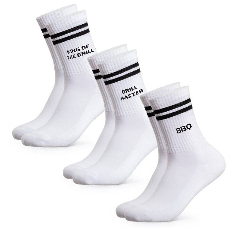 OCCULTO Tennissocken Herren Statement Tennis Socken 3er Pack (Modell: William) (3-Paar) von OCCULTO
