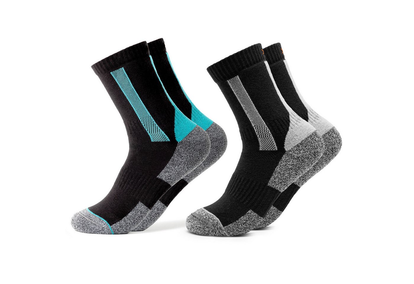 OCCULTO Wandersocken Damen Wandersocken 2er Pack (Modell: Gerlinde) (2-Paar) von OCCULTO