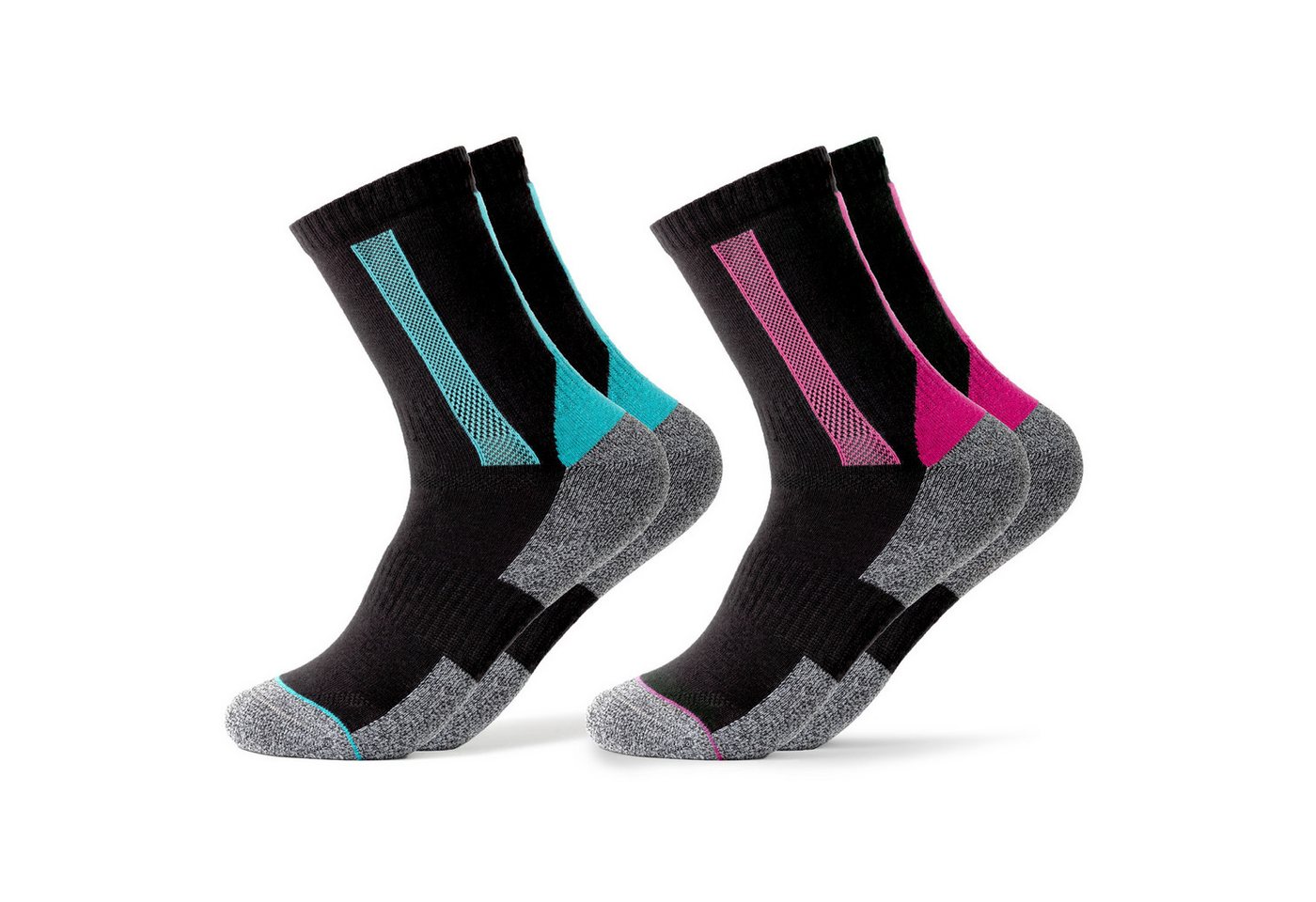 OCCULTO Wandersocken Damen Wandersocken 2er Pack (Modell: Gerlinde) (2-Paar) von OCCULTO