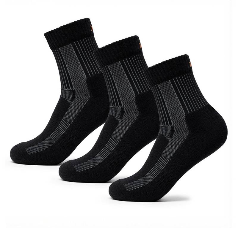 OCCULTO Wandersocken Damen & Herren Merino Wandersocken 3er Pack (Modell: Makalu) (3-Paar) von OCCULTO