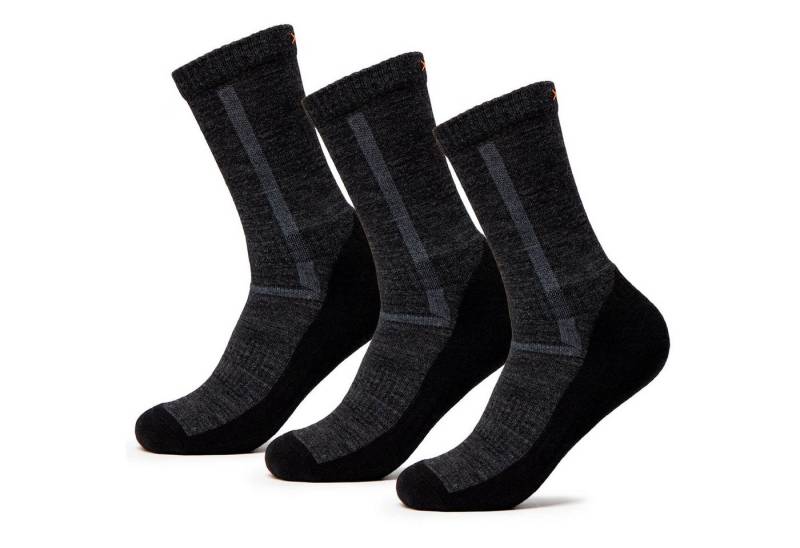 OCCULTO Wandersocken Herren Merino Wandersocken 3er Pack (Modell: Reinhold) (3-Paar) von OCCULTO