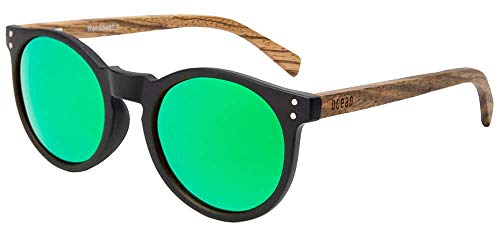 Fashion cool polarized bamboo unisex sunglasses men women ocean brown Sonnenbrille, von OCEAN SUNGLASSES