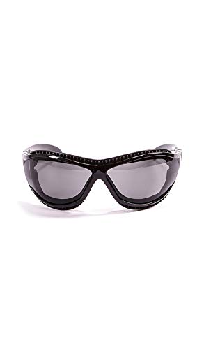 OCEAN SUNGLASSES - tierra de fuego - lunettes de soleil polarisÃBlackrolles - Monture : Noir LaquÃBlackroll - Verres : FumÃBlackrolle (12200.1) von OCEAN SUNGLASSES