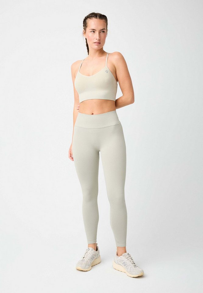 OCEANSAPART Leggings Maya (1-tlg) Nahtlose Hose mit Rippenstruktur für perfekten Halt im Basic-Look von OCEANSAPART