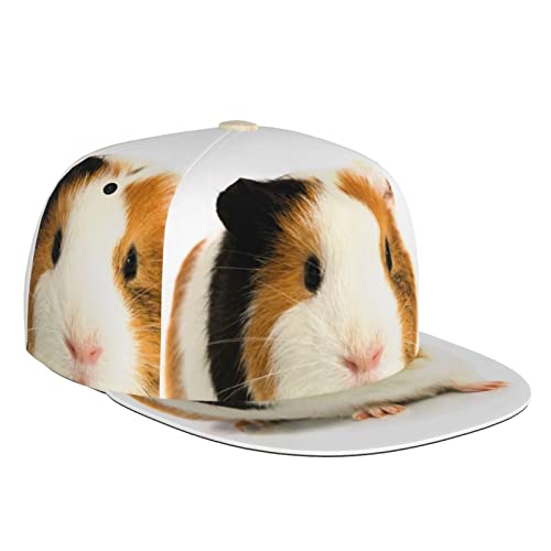 Herren Profi Baseball Stadion Einstellbare Zurück Schnalle Baseball Cap Trucker Capcute Meerschweinchen Schwarz One Size, Schwarz, EinheitsgröÃŸe von OCELIO