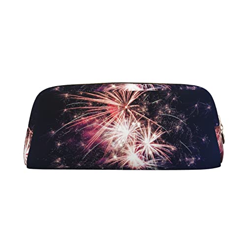 OCELIO Explosion Feuerwerk Leder Reißverschluss Stereoskopische Stift Tasche Bunte Schreibwaren Tasche Make-up Tasche Aufbewahrungstasche von OCELIO