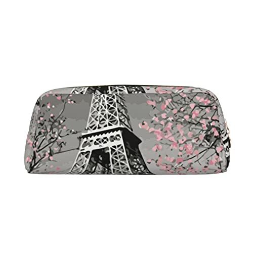 OCELIO Paris Tower Leder Reißverschluss Stereoskopische Stifttasche Bunte Schreibwaren Tasche Make-up Tasche Aufbewahrungstasche von OCELIO