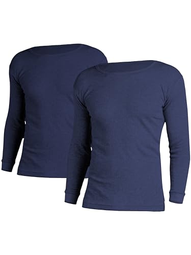 OCERA 2X Thermo Unterhemd für Herren, Winter Thermounterwäsche Baumwolle - Marine-M OCERA 2X Thermo Unterhemd für Herren, Winter Thermounterwäsche Baumwolle - Marine-M von OCERA
