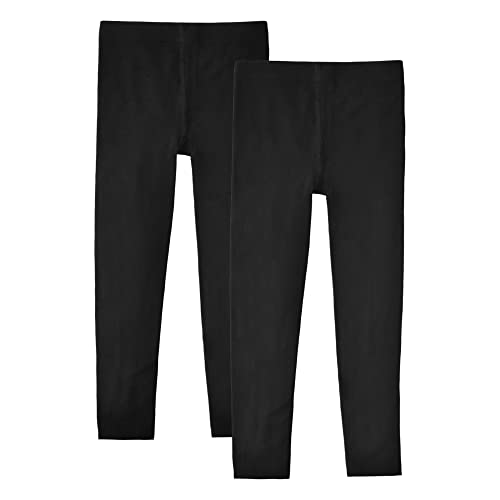 OCERA 2er Pack Kinder Thermo Leggings Schwarz 110/116 von OCERA