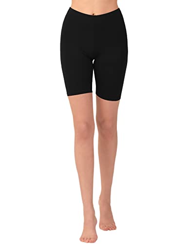 OCERA Damen Leggings Kurz (Radler) aus atmungsaktiver Viskose Schwarz Gr. 2XL (52/54) von OCERA