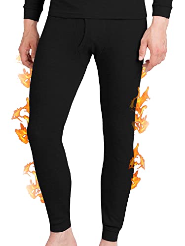 OCERA Thermo Unterhose für Herren Thermounterwäsche Baumwolle - schwarz - 4XL von OCERA