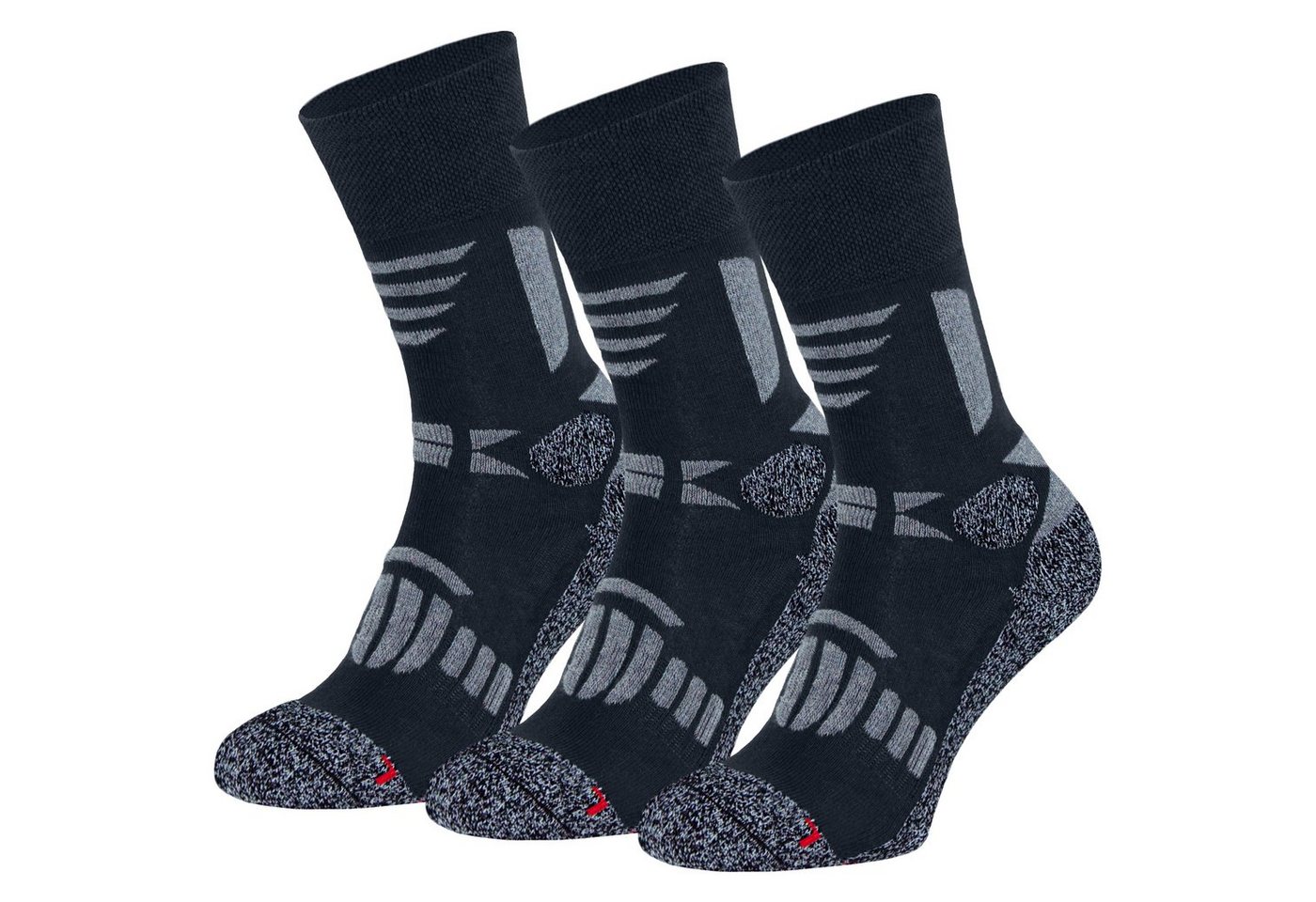 OCERA Wandersocken OCERA HIKE-Trekking/Wander Socken für Damen & Herren, 3 Paar Socken (3-Paar) von OCERA