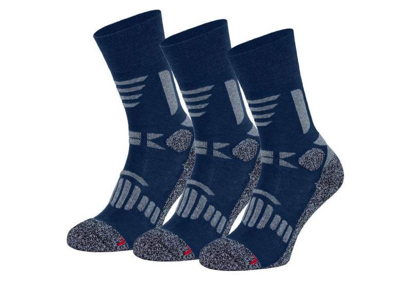 OCERA Wandersocken OCERA HIKE-Trekking/Wander Socken für Damen & Herren, 3 Paar Socken (3-Paar) von OCERA