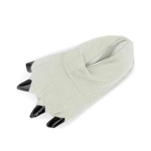 OCHENTA Klauenschuhe Tierhausschuhe Cosplay Cartoon Animation Slippers Paw, Grau, Small von OCHENTA