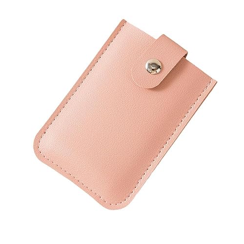 OCKULT Multi-Card Slots Bank Credit Card Wallet Fashion Card Leather Business Card Multifunction Ultra-Thin Case Hasp Purse, rose von OCKULT