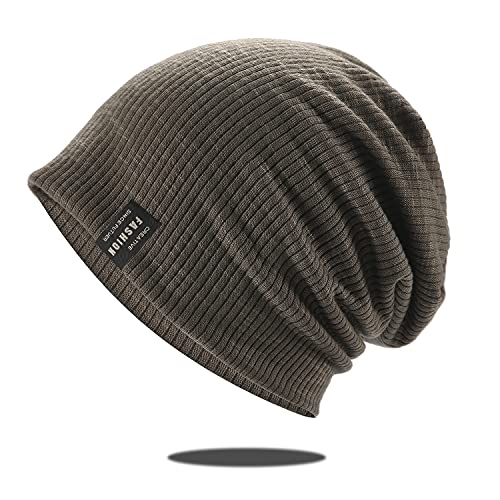 OCTERING® Slouch Long Beanie Mütze Strickmützen für Herren und Damen Unisex von OCTERING