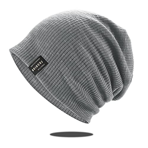 OCTERING® Slouch Long Beanie Mütze Strickmützen für Herren und Damen Unisex von OCTERING