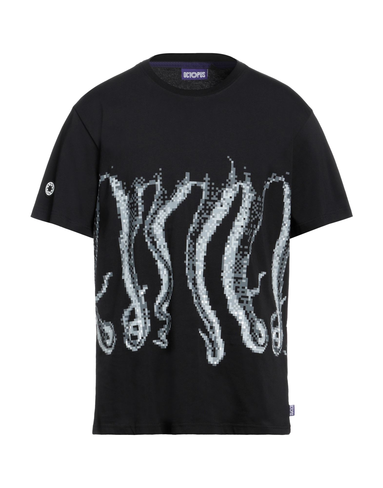 OCTOPUS T-shirts Herren Schwarz von OCTOPUS