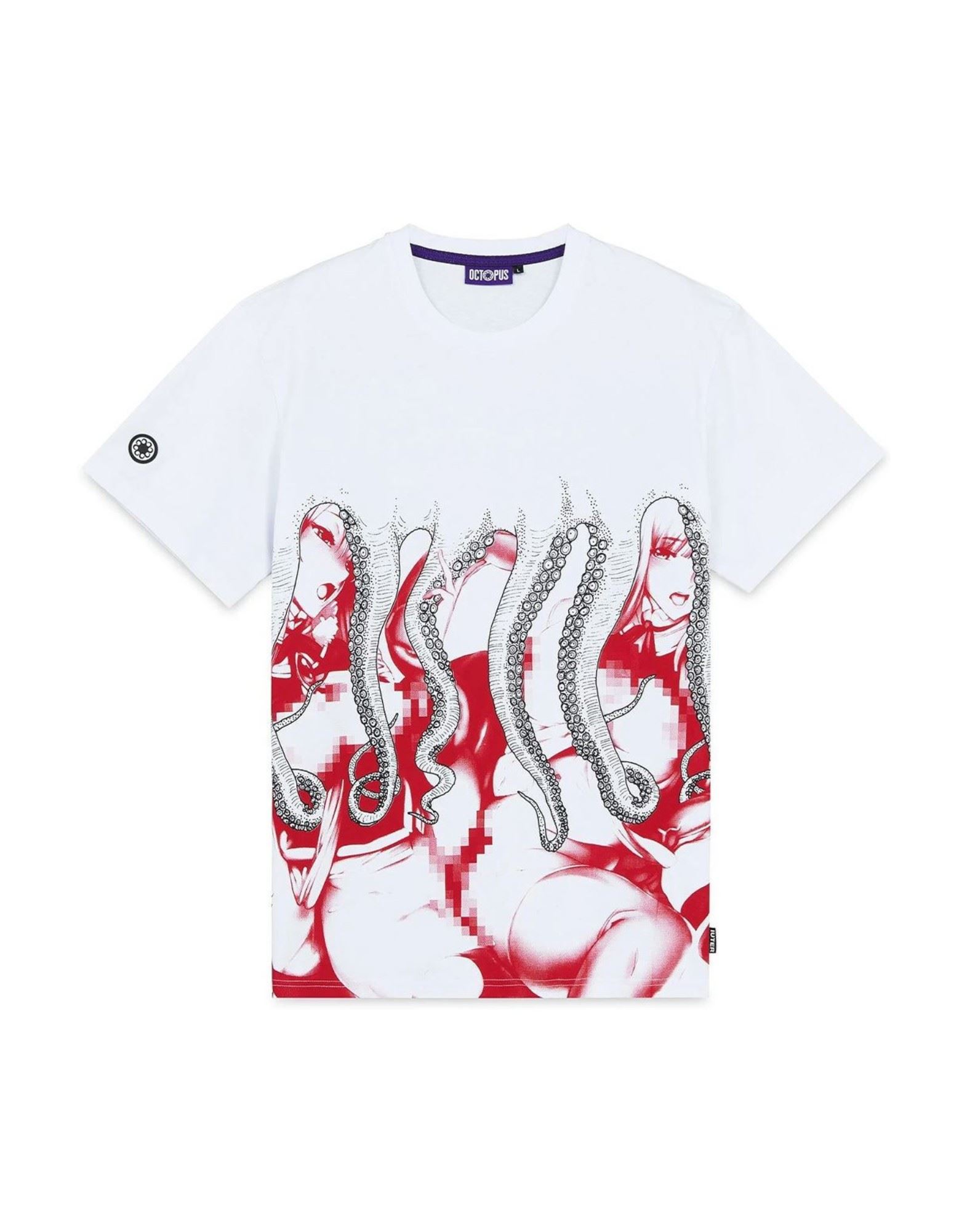 OCTOPUS T-shirts Herren Weiß von OCTOPUS