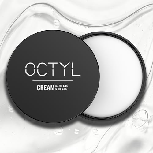 OCTYL - Cream | Professionelles Haarstyling Creme Wachs | Mittelstarker Halt | Haarwachs für Männer | 80g von OCTYL