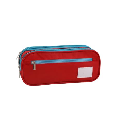 OCYUNXOZK Schreibwaren Box, Doppelschicht multifunktionale Schüler Bleistifthülle, Bleistifthülle für High School und Grundschulschüler von OCYUNXOZK