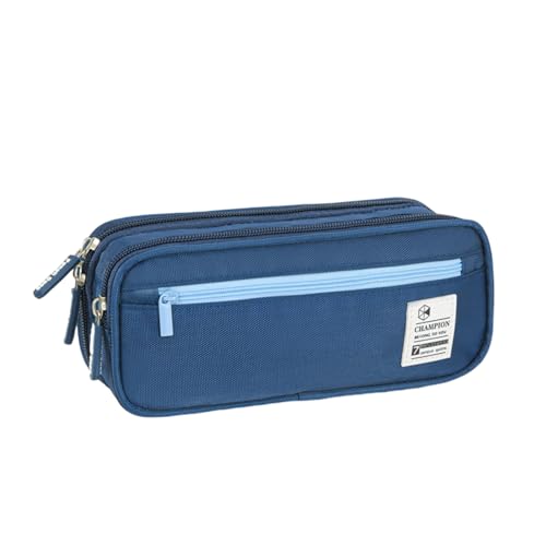 OCYUNXOZK Schreibwaren Box, Doppelschicht multifunktionale Schüler Bleistifthülle, Bleistifthülle für High School und Grundschulschüler von OCYUNXOZK