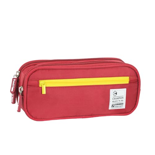 OCYUNXOZK Schreibwaren Box, Doppelschicht multifunktionale Schüler Bleistifthülle, Bleistifthülle für High School und Grundschulschüler von OCYUNXOZK