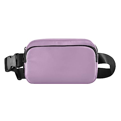 Korallenrosa Gürteltaschen Bauchtaschen für Damen Herren Hüfttasche mit verstellbarem Riemen, Klematis von ODAWA