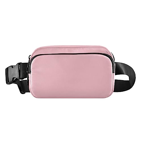 Opera Mauve Gürteltaschen Bauchtaschen für Damen Herren überall Gürteltasche mit verstellbarem Riemen, Pink von ODAWA