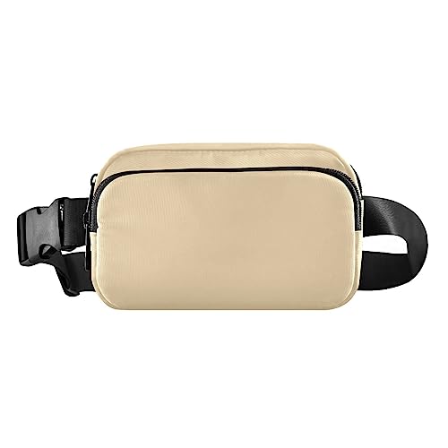 Sand Beige Designer Fanny Pack Lemon Taschen für Damen und Herren, 20,3 x 13,5 x 5,8 cm, Mokassin von ODAWA