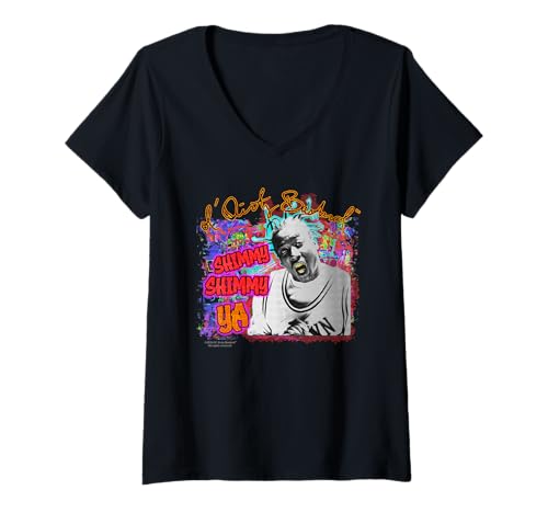 Damen ODB Ol Dirty Ba--ard Offizielles Shimmy Ya Graff 90er Jahre Hip Hop T-Shirt mit V-Ausschnitt Damen ODB Ol Dirty Ba--ard Offizielles Shimmy Ya Graff 90er Jahre Hip Hop T-Shirt mit V-Ausschnitt von ODB Ol Dirty Bastard Official