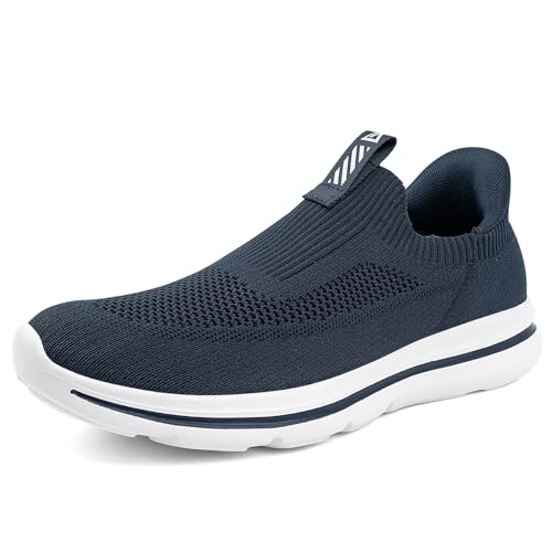 ODCKOI Herren Hands Free Slip On Sneakers Atmungsaktiv Leicht Turnschuhe rutschfest Slip In Walkingschuhe Bequeme Freizeitschuhe für Workout-SHLAN-41 von ODCKOI