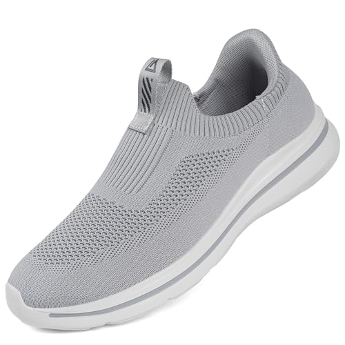 ODCKOI Herren Hands Free Slip On Sneakers Atmungsaktiv Leicht Turnschuhe rutschfest Slip In Walkingschuhe Bequeme Freizeitschuhe für Workout-QIANHUI-42 ODCKOI Herren Hands Free Slip On Sneakers Atmungsaktiv Leicht Turnschuhe rutschfest Slip In Walkingschuhe Bequeme Freizeitschuhe für Workout-QIANHUI-42 von ODCKOI