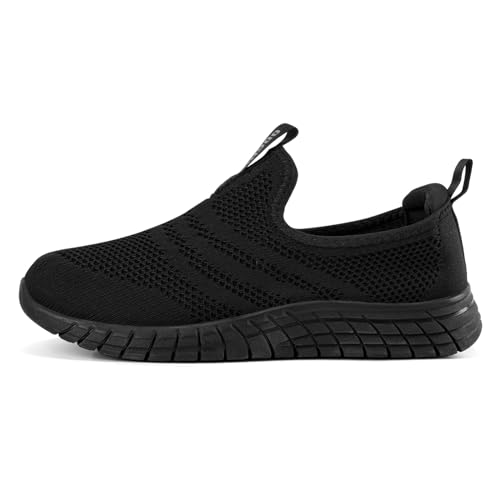 ODCKOI Herren Schuhe Slip on Sneaker Herren rutschfeste Und Verschleißfeste Sportschuhe Causal Atmungsaktive Mesh Joggingschuhe Fitness Bequeme Freizeitschuhe-HEISE-40 von ODCKOI