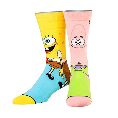 ODD SOX Adult Spongebob & Patrick Premium Knit Standard von ODD SOX