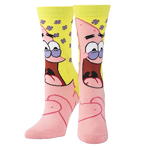 Odd Sox, Nickelodeon SpongeBob SquarePants Cartoon Socken, Herren & Damen, sortiert, Big Patrick, Medium von ODD SOX