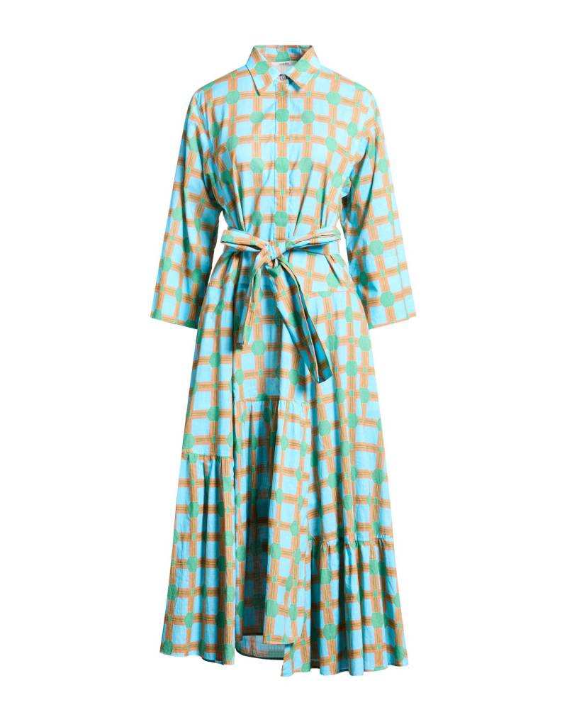 ODEEH Midi-kleid Damen Azurblau von ODEEH