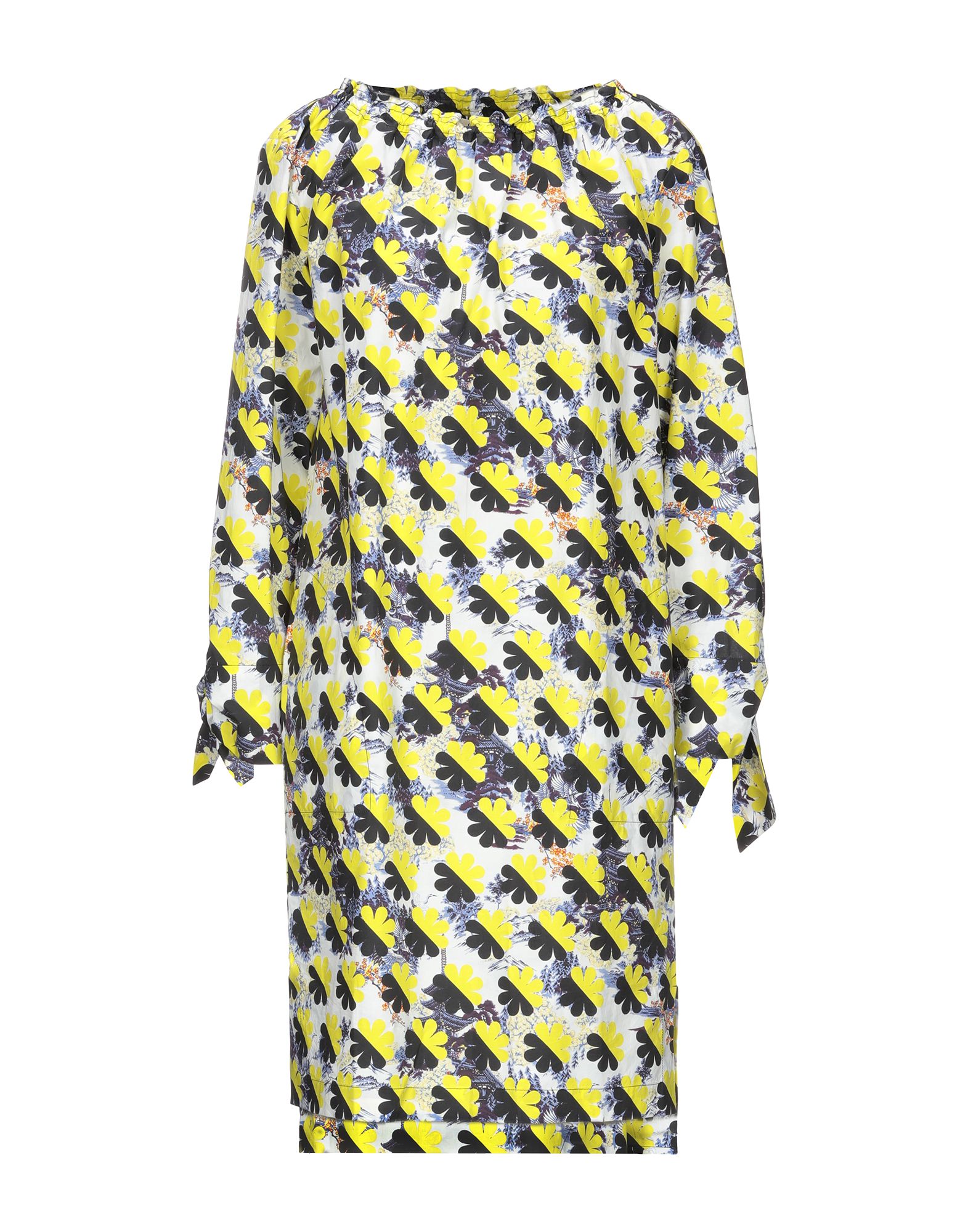 ODEEH Midi-kleid Damen Gelb von ODEEH