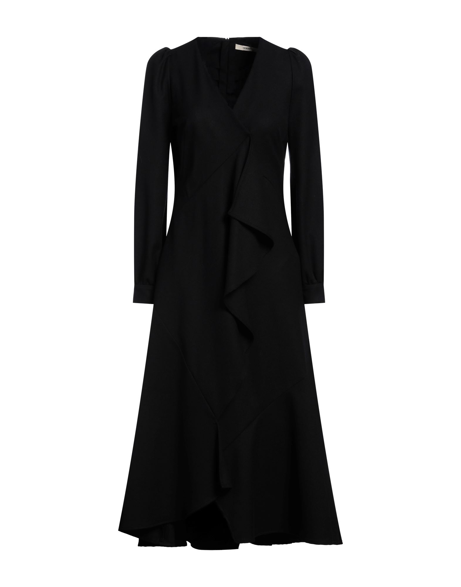 ODEEH Midi-kleid Damen Schwarz von ODEEH