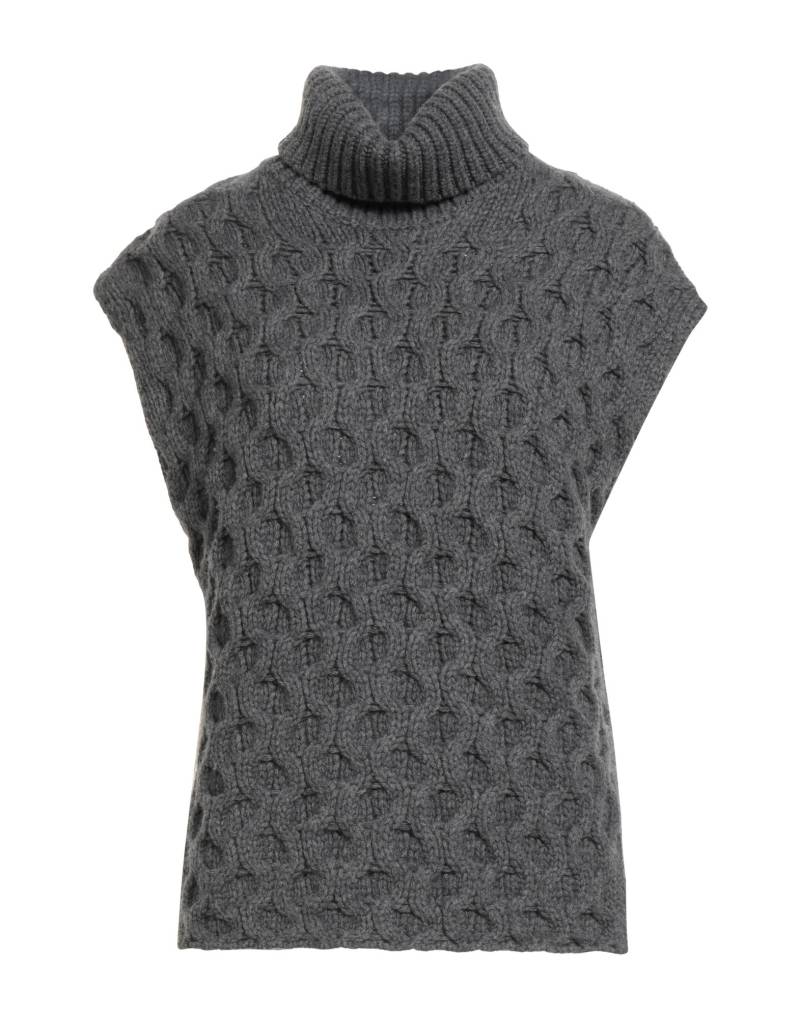 ODEEH Rollkragenpullover Damen Braungrau von ODEEH